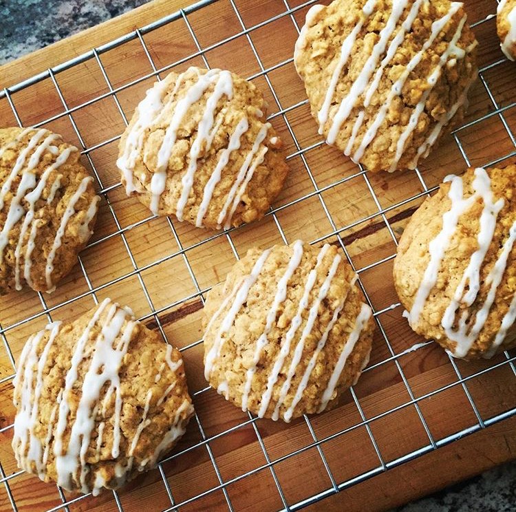 Pumpkin Oatmeal Cookies